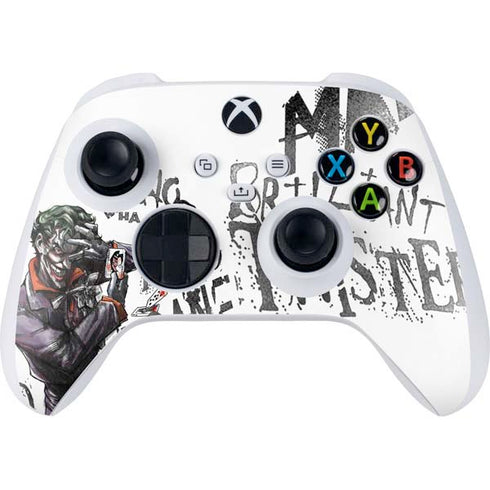 DC Comics The Joker Brilliantly Twisted Xbox Series S Controller Skin